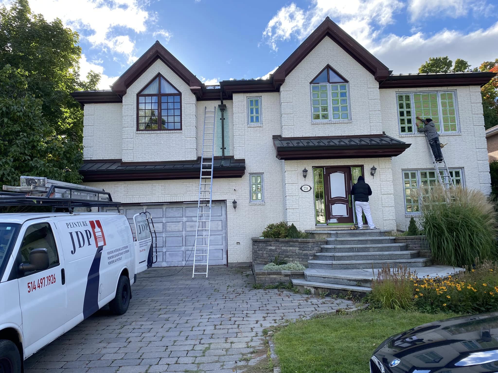 Home exterior before painting