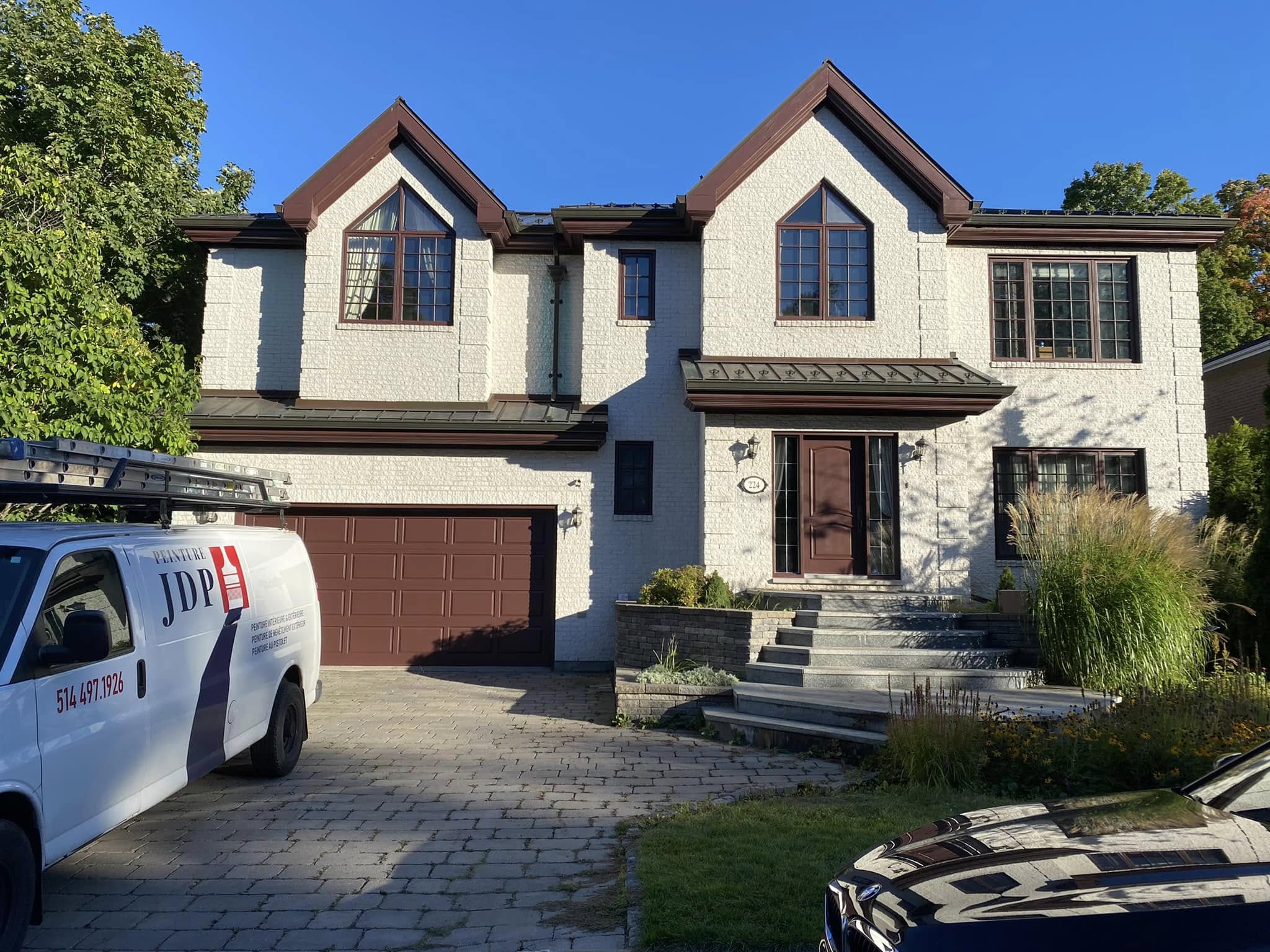 Home exterior after painting