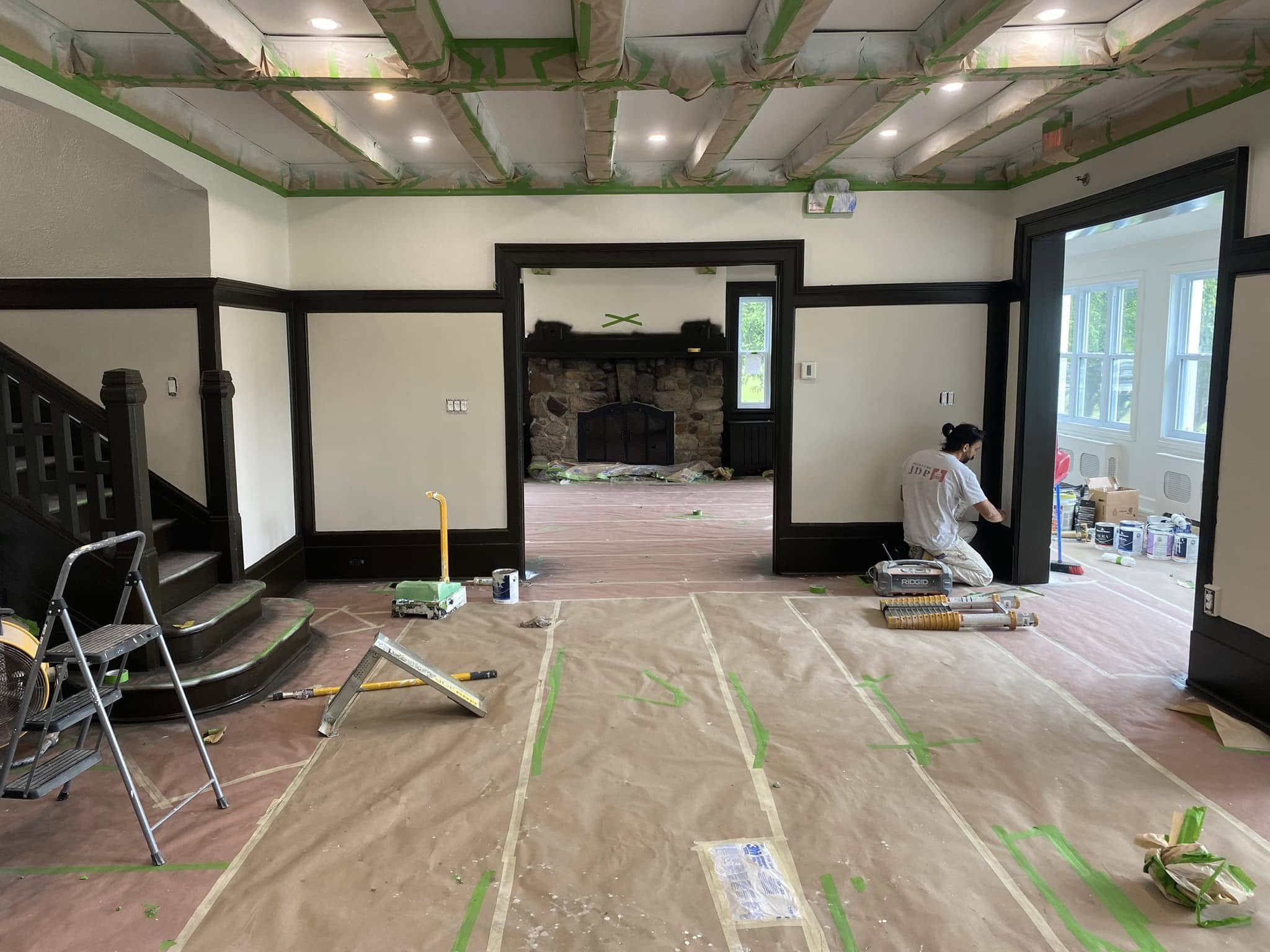 Interior after painting